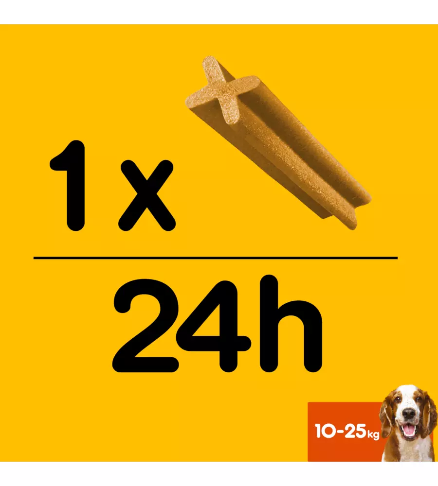 PEDIGREE - DENTASTIX SNACK IGIENE ORALE MEDIUM, 56 PZ